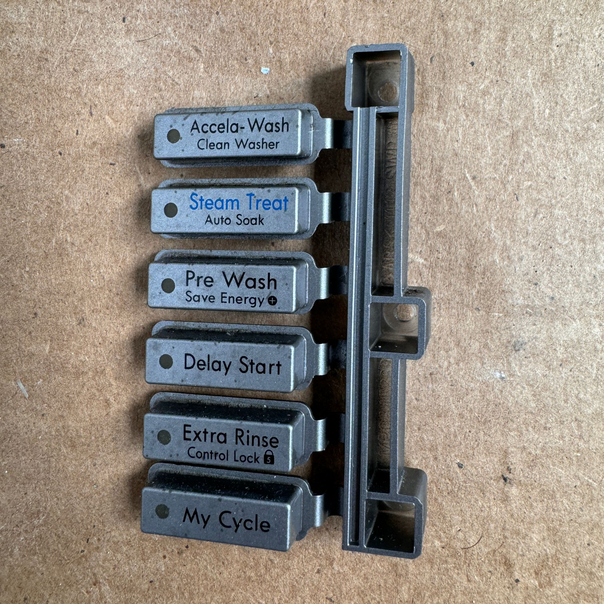 Kenmore Washer Cycler Modifier Buttons Kenmore Washer Cycler Modifier Buttons